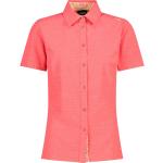 Camisas rosas de poliester de manga corta rebajadas manga corta CMP talla S para mujer 