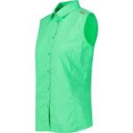 Camisetas verdes de poliester de manga corta rebajadas tallas grandes manga corta CMP talla 3XL para mujer 