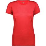 Camisetas deportivas rojas rebajadas tallas grandes transpirables CMP talla 3XL para mujer 