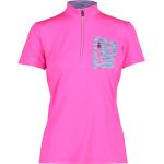 Camisetas deportivas rosas CMP para mujer 