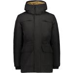 Abrigos negros con capucha  rebajados con cuello alto impermeables CMP talla L para hombre 