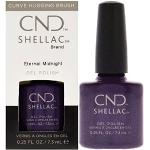 CND Shellac, Gel de manicura y pedicura (Tono Eternal Midnight Nightspell) - 7.3 ml.