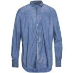 Camisas azul marino de poliamida de manga larga manga larga marineras con rayas COAST,WEBER & AHAUS talla L para hombre 