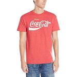 Coca-Cola Camiseta de manga corta para hombre Eighties Coke - rojo - Medium