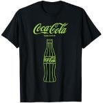 Coca-Cola Classic Glass Bottle Of Coke Neon Big Chest Poster Camiseta