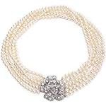 Collar de perlas, diseño de Audrey Hepburn Desayuno en Tiffany's