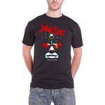 Collectors Mine - Camiseta de Judas Priest Hell Bent, con cuello redondo de manga corta para hombre, talla 41, color negro