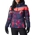 Chaquetas azules de esquí impermeables, transpirables con capucha Columbia talla XS para mujer 