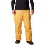 Pantalones amarillos de poliester de esquí rebajados impermeables, transpirables Columbia Bugaboo talla XS para hombre 