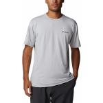Camisetas deportivas grises de poliester rebajadas Columbia talla L para hombre 