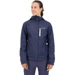 Chaquetas impermeables deportivas azules impermeables, transpirables, cortaviento Columbia Pouring Adventure talla XS para mujer 