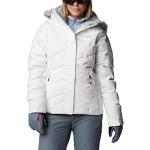 Chaquetas blancas de esquí Columbia Lay D Down talla XL para mujer 