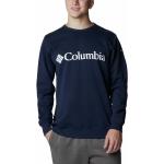 Sudaderas deportivas azules de poliester rebajadas tallas grandes con logo Columbia talla XXL para hombre 