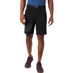 Pantalones cortos deportivos negros de poliester Columbia Titan Pass talla 3XL de materiales sostenibles para hombre 