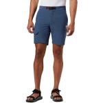 Pantalones cortos deportivos azules de poliester Columbia Maxtrail talla XXS para hombre 