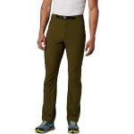 Pantalones verde militar de sintético de senderismo ancho W30 Columbia Passo Alto talla M para hombre 