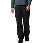 Pantalones negros de esquí impermeables, transpirables Columbia talla L para hombre 