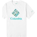Camisetas blancas rebajadas Columbia para hombre 