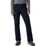 Pantalones azules de esquí impermeables Columbia Roffe Ridge talla XS para mujer 