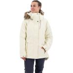 Abrigos beige de poliester con capucha  rebajados impermeables acolchados Columbia talla XL para mujer 