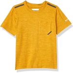 Camisetas doradas de manga corta infantiles Columbia 