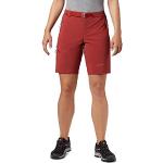 Shorts rojos Columbia Titan Pass talla XXS para mujer 