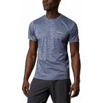 Camisetas deportivas azules manga corta Columbia talla XS para hombre 