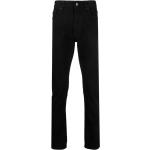 Jeans stretch negros de poliester ancho W30 largo L35 Ermenegildo Zegna para hombre 