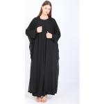 Vestidos negros de viscosa tallas grandes informales talla XS para mujer 