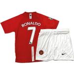 Camisetas de fútbol infantiles rojas Cristiano Ronaldo 4 años 