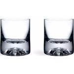Vasos blancos de vidrio de whisky NUDE 