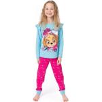 Pijamas infantiles multicolor de algodón Patrulla Canina Skye con volantes 4 años 