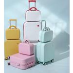 Set de maletas de plástico con aislante térmico para mujer 