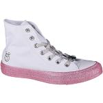 Converse 162239C_37,5, Zapatos de Tenis Mujer, Blacno (Blanco y Rosa), 37.5 EU