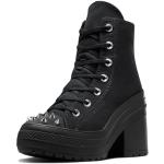 Zapatillas negras con plataforma Converse talla 37 para mujer 