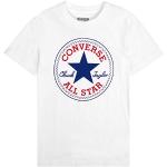 Camisetas blancas de algodón de manga corta infantiles con logo Converse 6 años para bebé 
