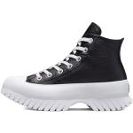 CONVERSE Chuck Taylor All Star Lugged 2.0 Leather, Sneaker Hombre, Negro Egret Blanco, 36.5 EU