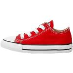 Converse Ctas Core Ox 015810-21-4 - Zapatillas de tela para niños, Blanco-Rojo, 20 EU (4 UK)