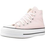 Zapatillas rosas con plataforma informales Converse Chuck Taylor talla 35 para mujer 