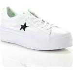 Zapatillas blancas de goma con plataforma informales Converse One Star talla 39,5 para mujer 