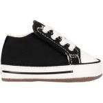 Sneakers negros de tela con velcro con logo Converse talla 20 para bebé 