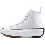 Sneakers canvas blancos de goma rebajados informales Converse Run Star Hike talla 35,5 para mujer 