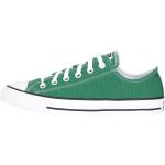 Zapatillas verdes de goma con cordones rebajadas de verano Converse talla 38 para mujer 