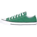 Zapatillas verdes de goma con cordones rebajadas de verano Converse talla 45 para mujer 