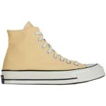 Sneakers altas amarillos de goma Converse talla 39 para mujer 
