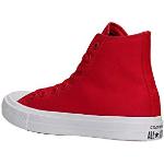 Sneakers altas rojos de textil informales Converse talla 42 para mujer 