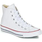 Sneakers altas blancos de cuero rebajados Converse Chuck Taylor talla 36 para mujer 
