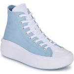 Sneakers altas azules rebajados con tacón de 5 a 7cm Converse Chuck Taylor talla 39 para mujer 