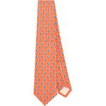 Corbatas naranja de lino cachemira Ralph Lauren Polo Ralph Lauren Talla Única para hombre 