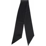 Corbatas negras de seda de seda Saint Laurent Paris Talla Única para mujer 